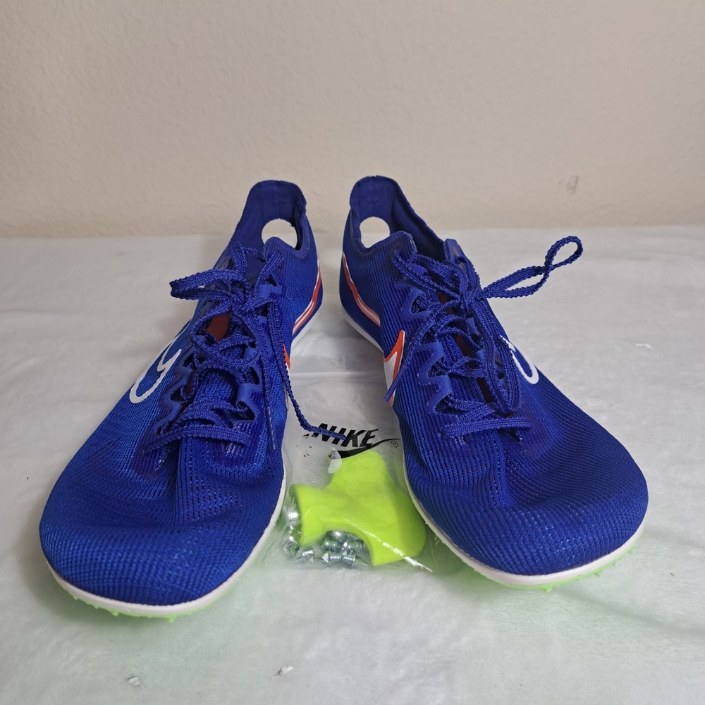 Nike Zoom Mamba 6 Track Field Distance Racer Blue Spikes DR2733-400, Mens 9.5 - Picture 7 of 10